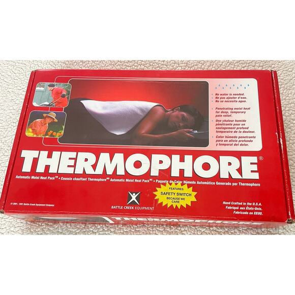 Battle Creek THERMOPHORE CLASSIC HEATING Moist DEEP HEAT THERAPY PAD 055 14x27 - Picture 1 of 9